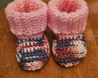 Baby Booties, Sweater, and Hat