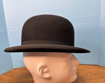 Bowler Derby Hat Small Derby Hats For Men 6 3/4 Bower Hat Wool Hat Vintage Hats Bowler Hat Mens Bowler Hat jaren 1920 Accessoires Hoeden & petten Nette hoeden Bolhoeden Mens Hats 1930 