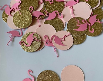 150 Piece Flamingo Confetti, Flamingo Party, Summer Party, Summer Confetti, Flamingo Party Decor, Tropical Party Decor, Tropical Confetti