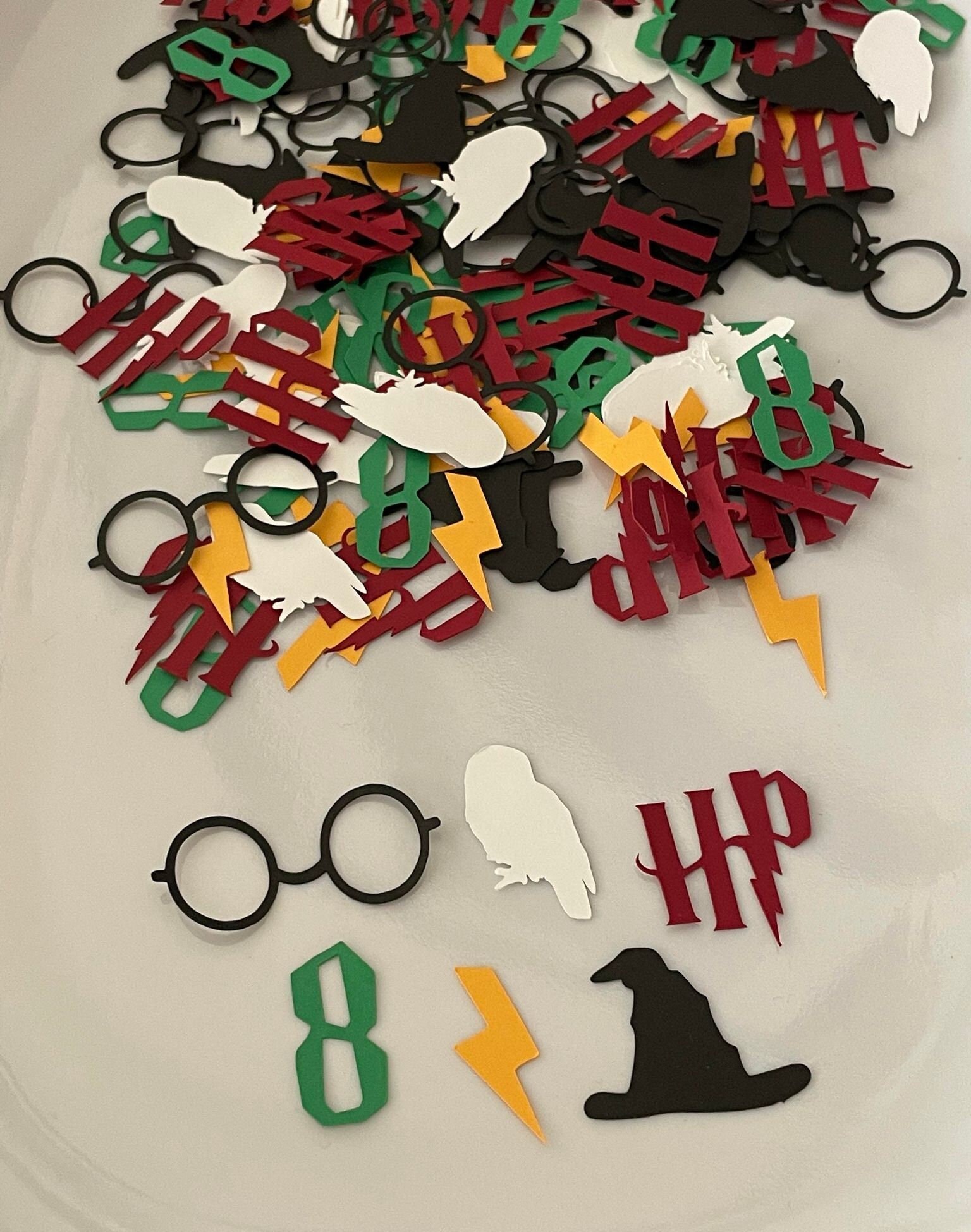 150 Piece Wizard Table Confetti Wizard Party Decor Wizard Birthday Decor Potter Birthday Confetti Potter Party Confetti