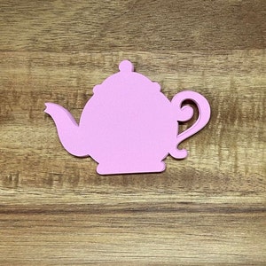 Teapot Die Cut Set of 25, Tea Party, Tea Party theme, Girls Birthday, Bridal Shower, Baby Shower