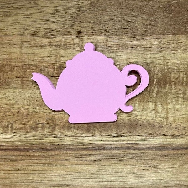 Teapot Die Cut Set of 25, Tea Party, Tea Party theme, Girls Birthday, Bridal Shower, Baby Shower