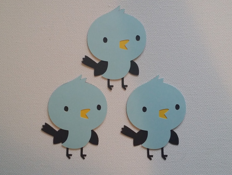 Bird #2 Die Cut Set of 3 bild 1