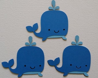 Whale Die Cut set of 3