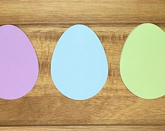 Easter Egg Die Cut Set of 25
