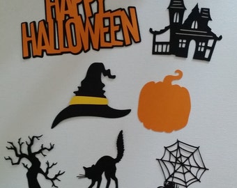 Halloween Die Cut set of 7