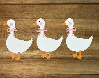 Silly Goose Die Cut Set of 3, Silly Goose Birthday, One Silly Goose