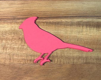 Red Cardinal Die Cut Set of 20