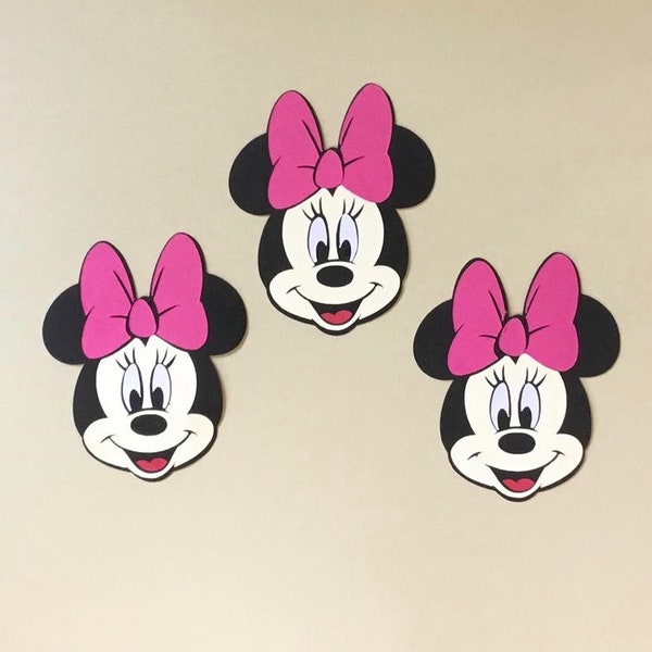 Minnie Mouse Die Cut Set of 3