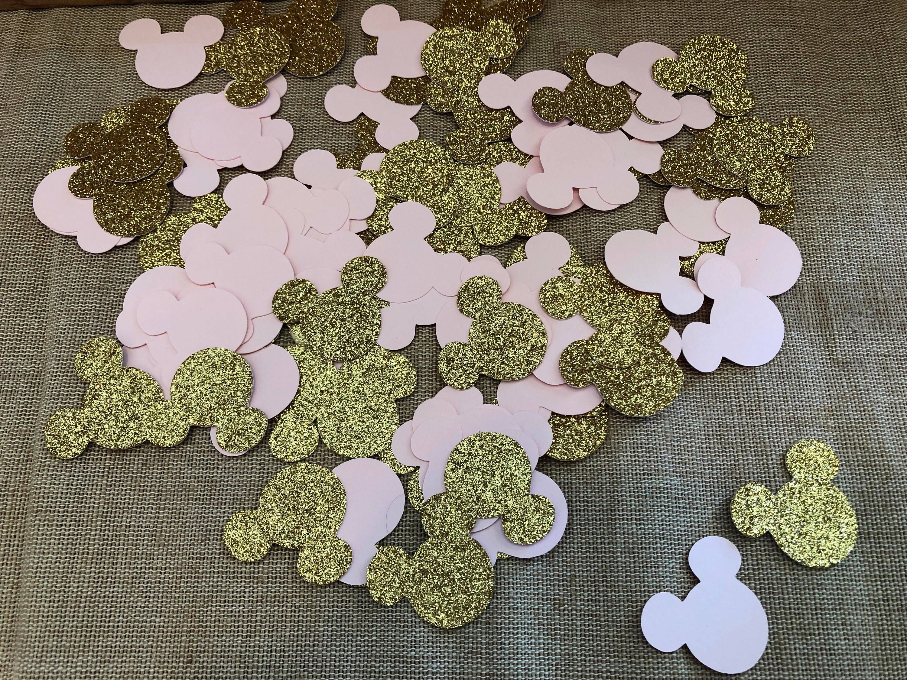 100 Piece Minnie Mouse Confetti Minnie Mouse Party Minnie Mouse baby shower Minnie Mouse Party Decor Minnie Birthday Party