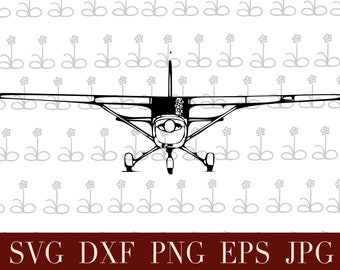 File digitale di aeroplano Cessna 150 - Download digitale stampabile