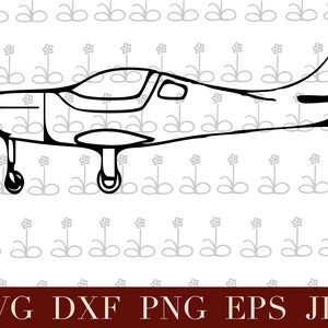 Digital File of Lancair Legacy Aeroplane - Digital Download Printable