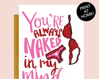 Printable Valentines Card, Valentines Day Card, Funny Love Card, Greeting Card, Blank Greeting Card, Funny Card, Love Card, Valentine Card