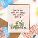 Funny Mother's Day Card, Funny Father's Day Card, Mother's Day Card, Funny Card for Mom, Awful Sister, Funny Card for Dad, Greeting Cards 