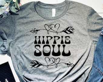 HIPPIE LOVE SHIRT Boho Shirt Free People Shirt Bohemian Shirt Love Shirt Flower Child Shirt By The Moon Hippie Boho shirt Marriage Shirt