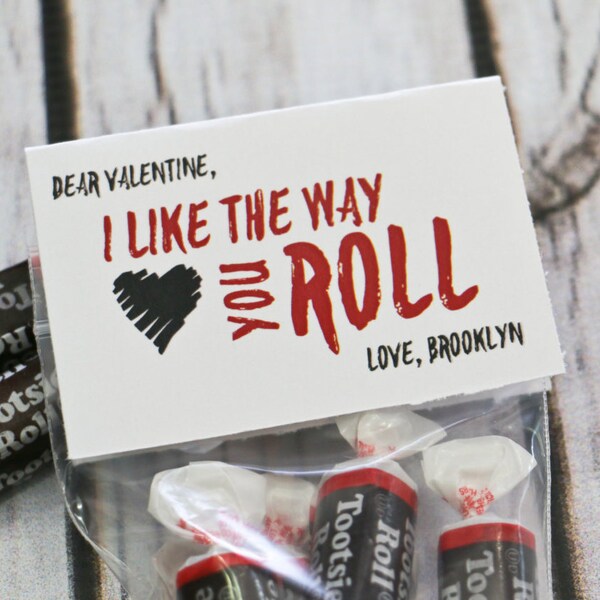 Tootsie Roll Printable - Etsy