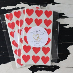 Red Heart Stickers for Sale