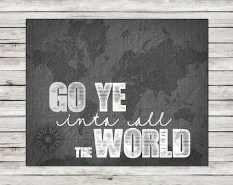 Go Into the World - Etsy