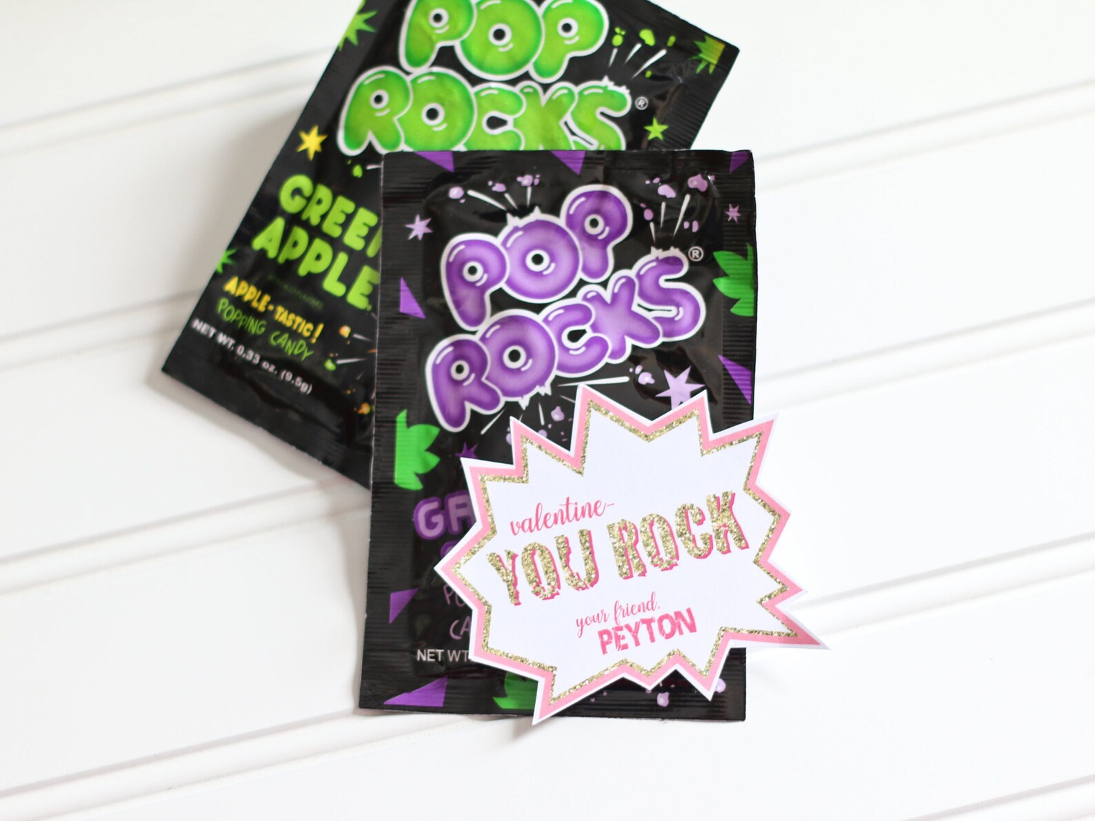 Valentine Printable YOU ROCK Instant Download Pop Rocks - Etsy