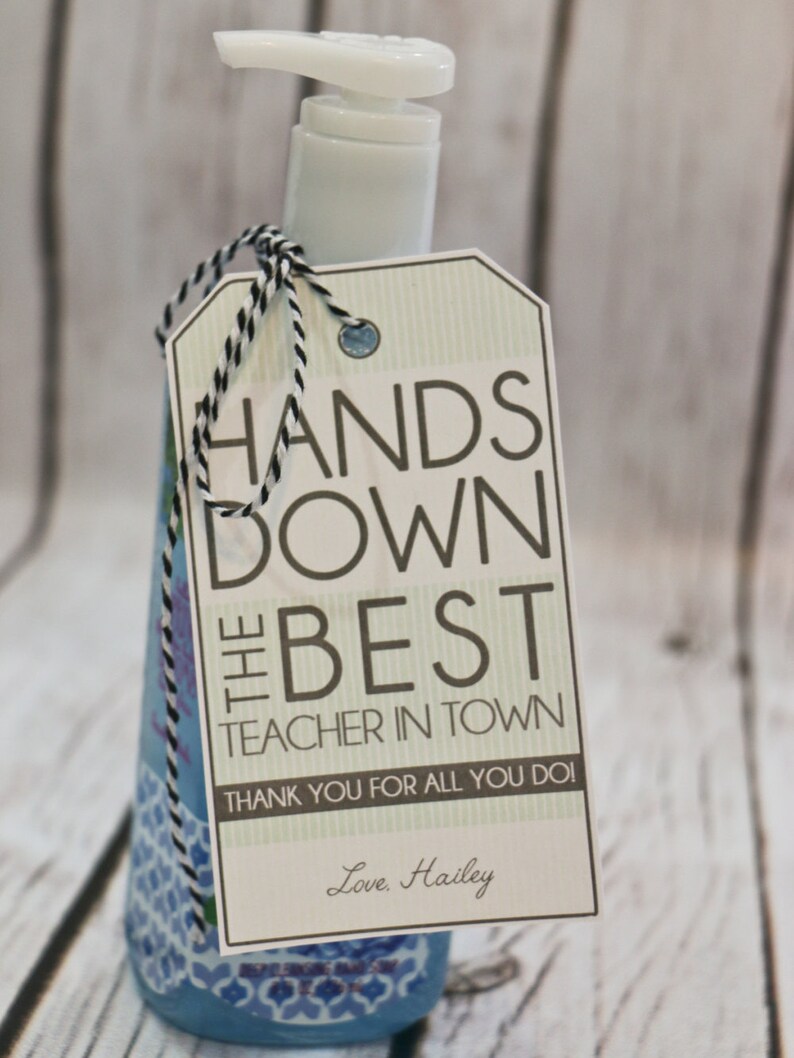 Teacher Thank You gift Personalized HANDS DOWN Best Etsy