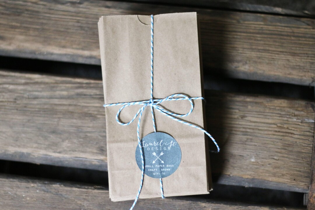 Mini Paper Bags Kraft Brown Bags Paper Lunch Bags Etsy