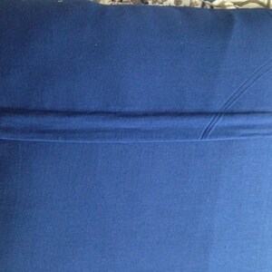 Indigo, Block Print, Kantha on 100% Cotton Pillow/ Cushion Covers image 3