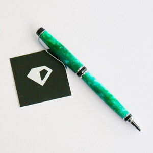 Pluma de Cigarillo con Diamondcast Verde