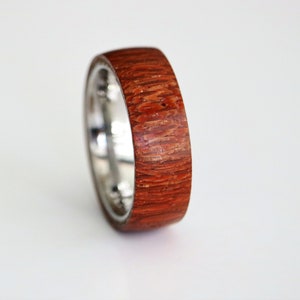 Leopard Wood Ring