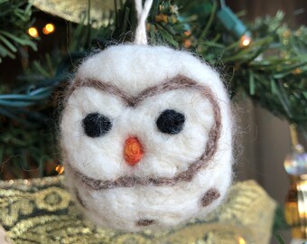 Snowy Baby Owlet