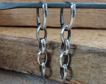 Sterling silver 925 earrings, modern jewelry, handmade earrings, handmade jewelry