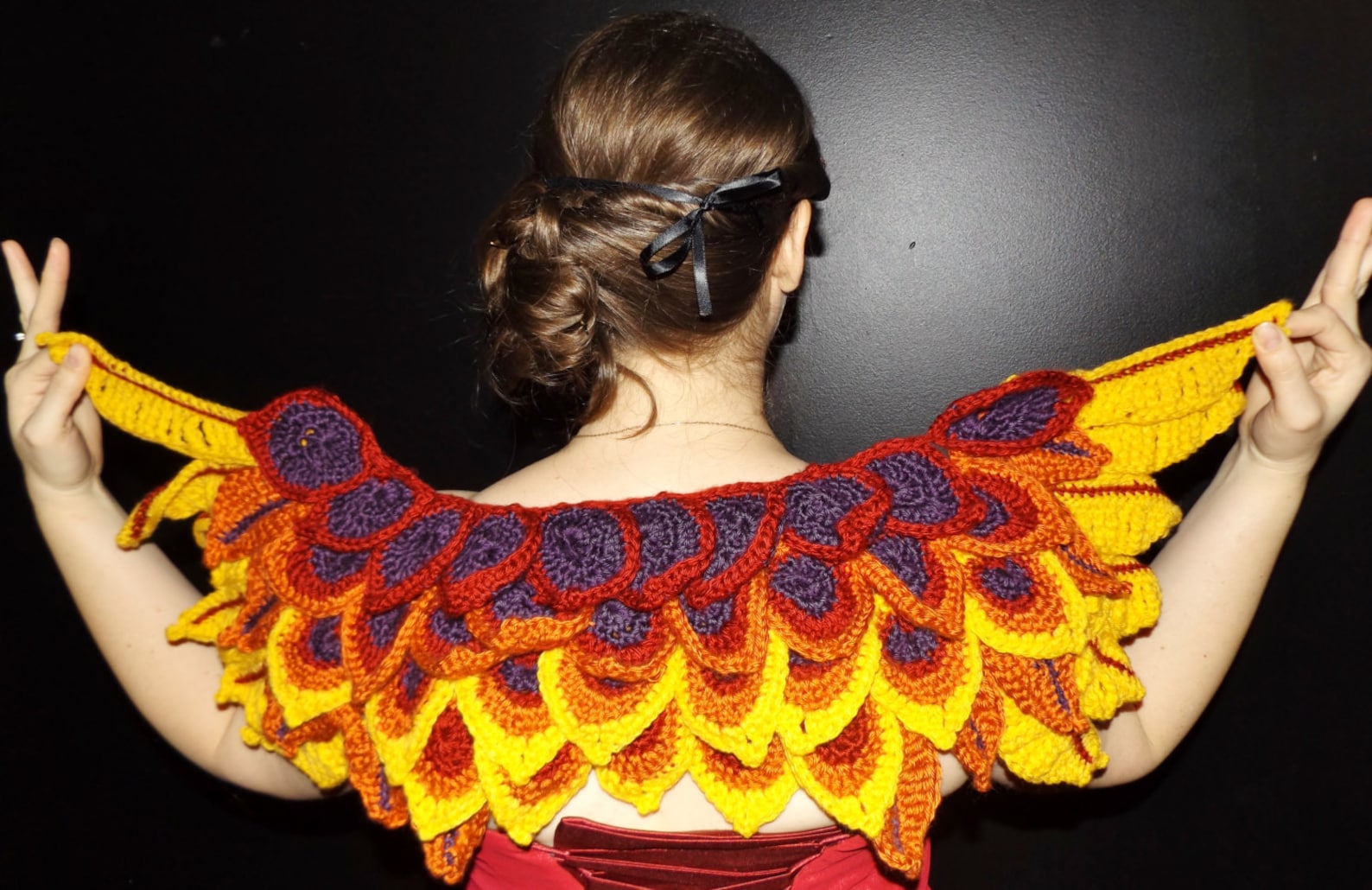 Crochet Phoenix Shawl Etsy