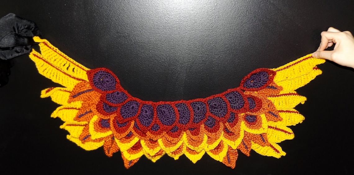 Crochet Phoenix Shawl Etsy
