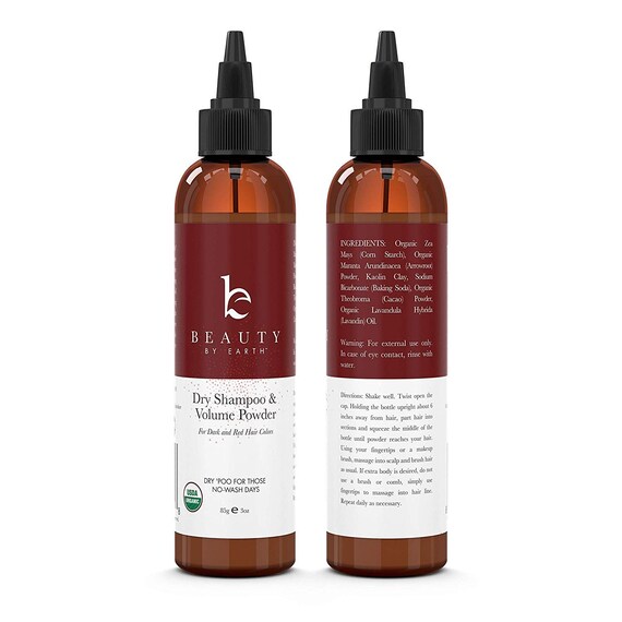 Organic Dry Shampoo Dry Shampoo For Dark Hair Dry Shampoo Etsy