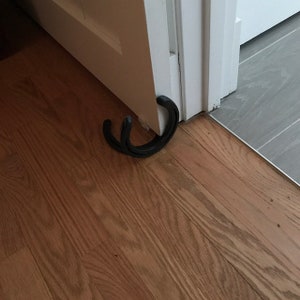 Horseshoe door stopper, Wester Decor, Authentic horse shoe, farm house decor, Horseshoe wedge, , Horseshoe door stop, Horseshoe Decor