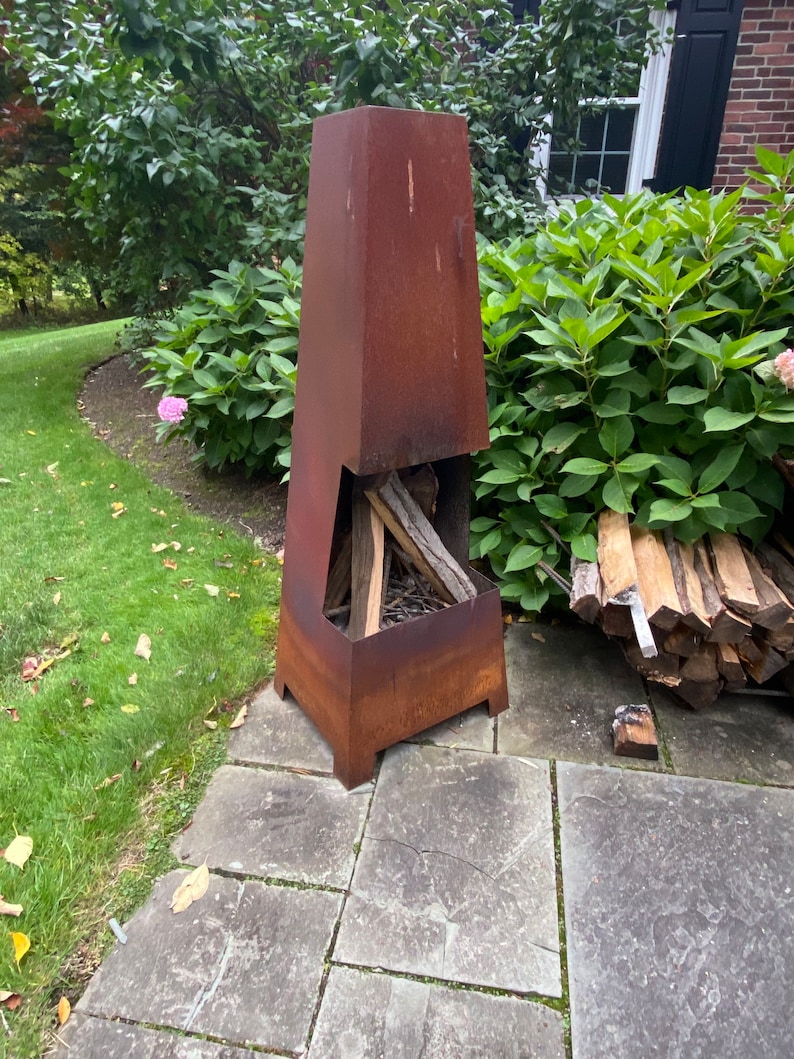 Fire Pit Grate Camp Fire Teepee Grate Steel Fire Grate Etsy