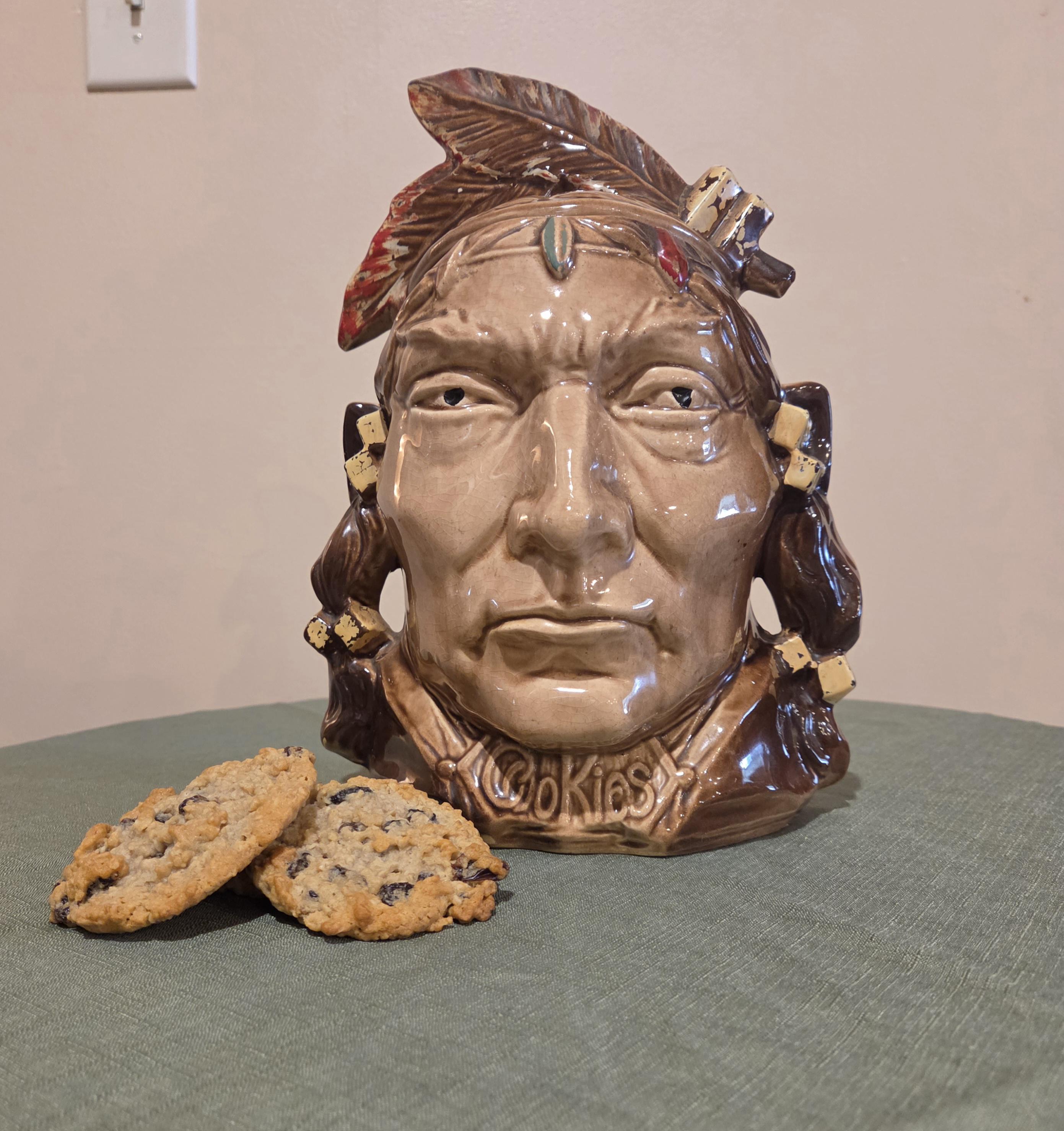 Indian Chief Jar