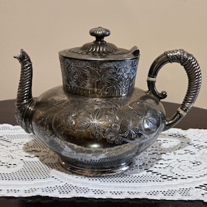 Webster Teapot - Etsy