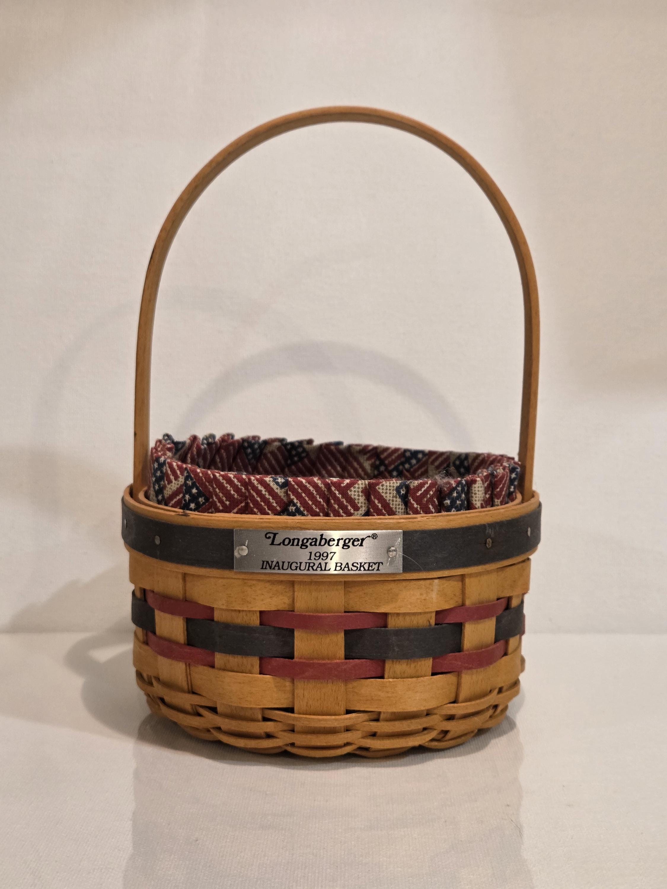 Longaberger 1997 Inaugural Basket - Etsy