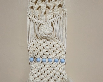 Macrame Wall Decor Vintage 1970's