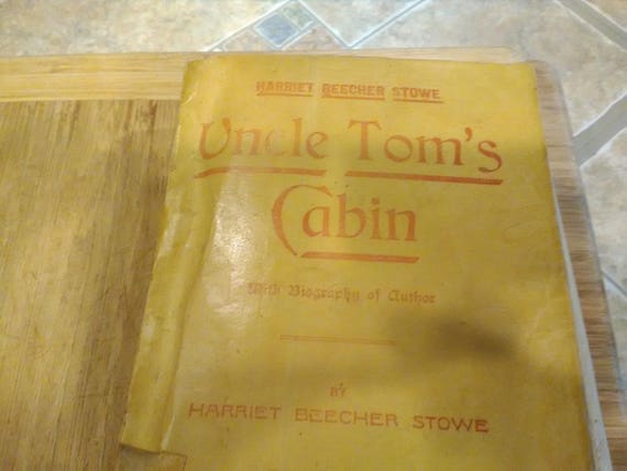 Antique Paperback Uncle Toms Cabin By Harriet Beecher Stowe Etsy