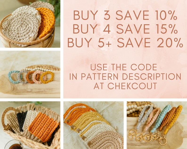 CROCHET PATTERN Halcyon Keychain Pdf Pattern Keychain Etsy