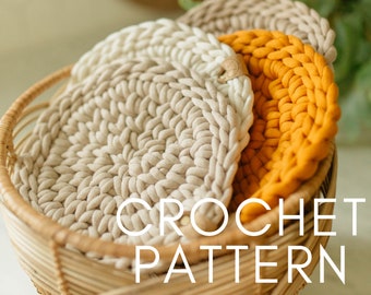 Crochet Pattern, the Daybreak Trivet Crochet Hot Pad, Housewarming  Easy Crochet Project