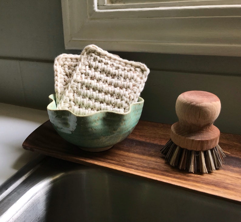 CROCHET PATTERN Reusable Dish Sponge DIY Crochet Pattern Etsy