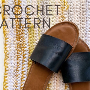 Crochet  Rug Pattern | The Norma Rug | DIY Rug Pattern | Summer Crochet | Home Decor | Housewarming | Wedding Gift | Graduation Gift