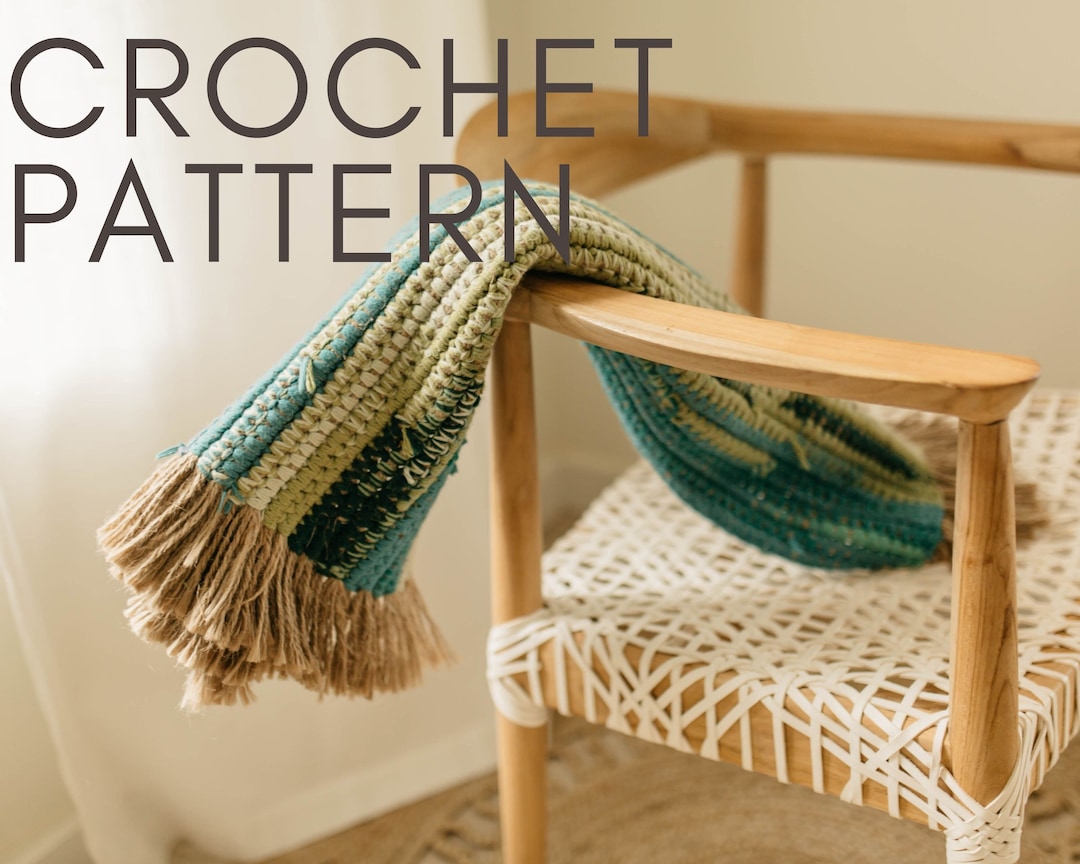 Crochet Rug Crochet Pattern, Jute Rug, Easy Stash Busting Crochet ...