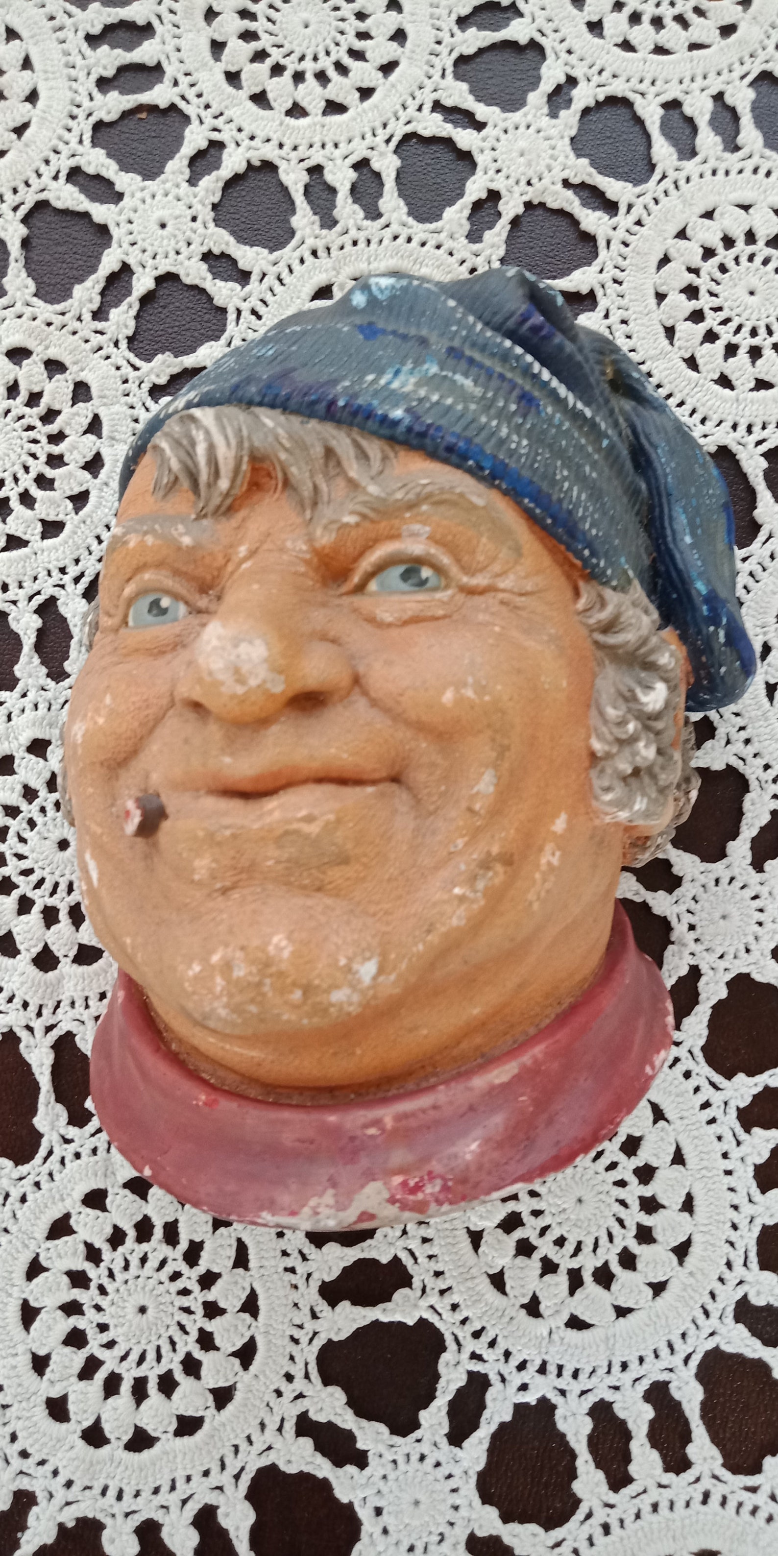 Vintage Bossons Chalk Head Sculpture Etsy