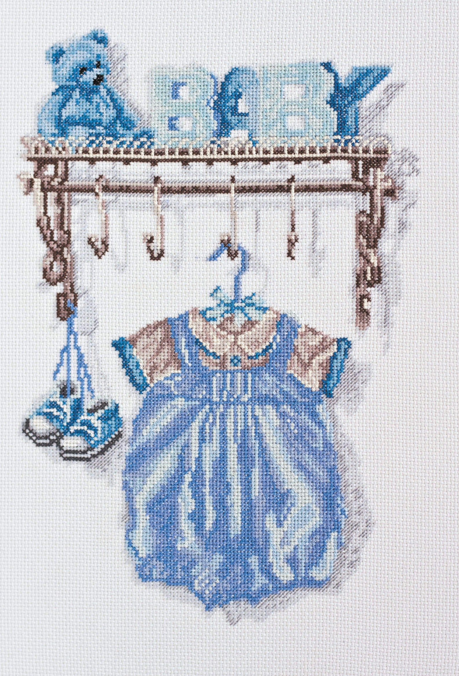 Baby Announcement Cross Stitch Kit Etsy