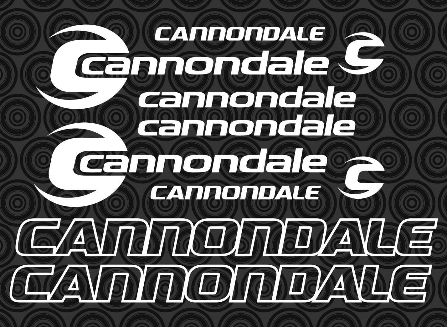 cannondale bike stickers
