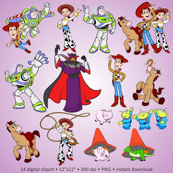 toy story cartoon characters