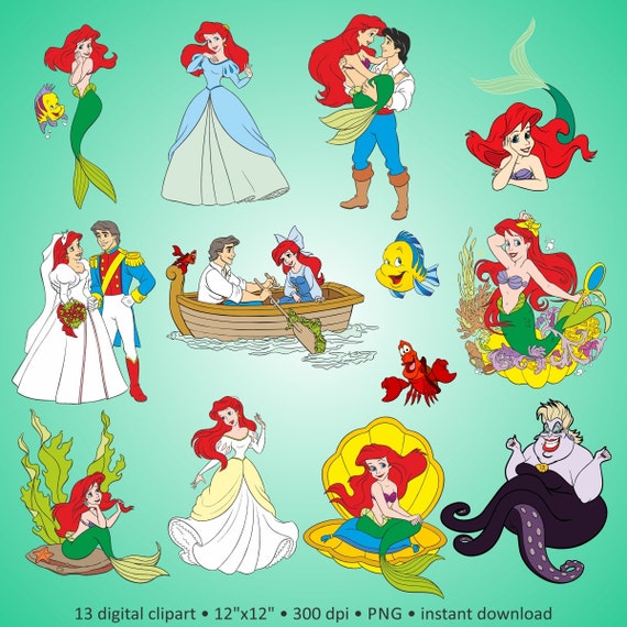 DISNEY/'S THE LITTLE MERMAID MOVIE PRINT 8.5/" x 11/" B2G1 FREE!!